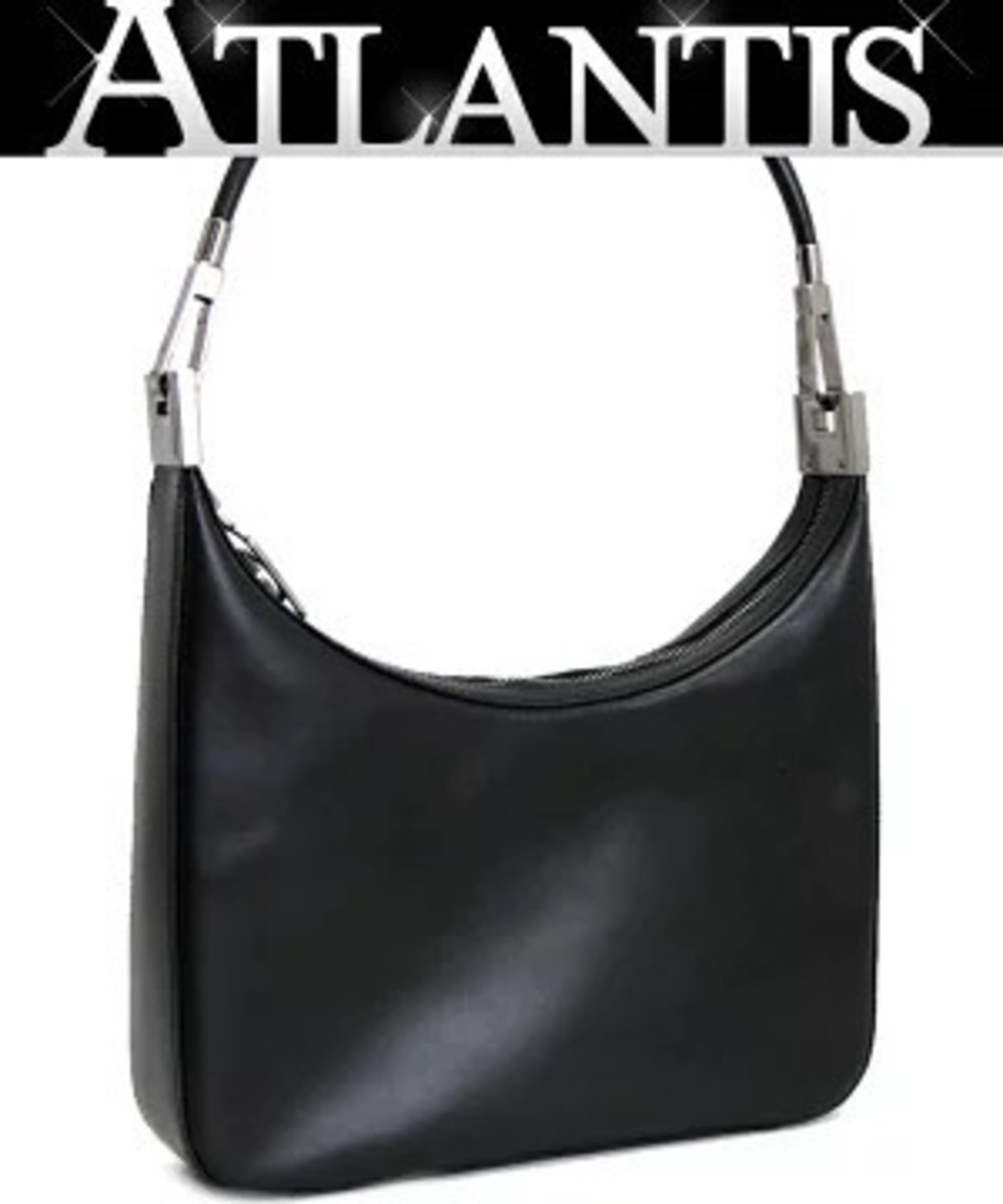 Gucci Hobo Bag Leather Black